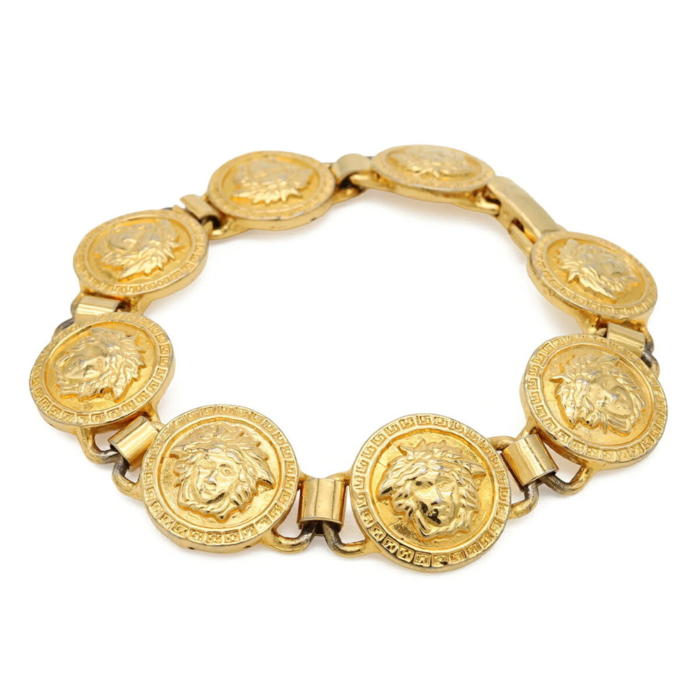 VERSACE Gold Charm Bracelet